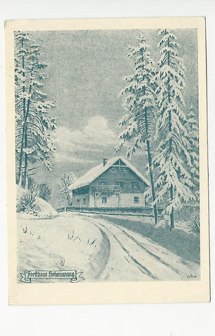 AK Langenwang. Forsthaus Hohenwang.