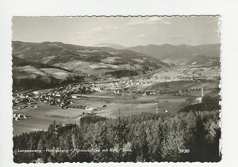 AK Langenwang - Hönigsberg - Mürzzuschlag mit Rax.