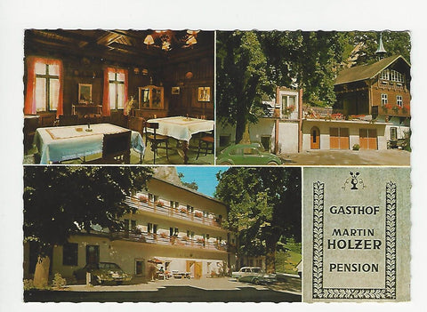 AK Neuberg a. d. Mürz. Gasthof Pension Martin und Rosa Holzer.