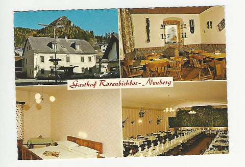 AK Neuberg. Gasthof Rosenbichler.
