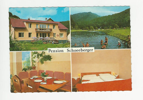 AK Neuberg/Mürz. Pension Espresso Schneeberger.