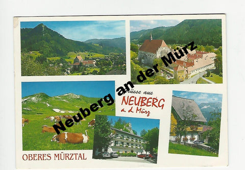 AK Grüsse aus Neuberg a. d. Mürz. Oberes Mürztal.