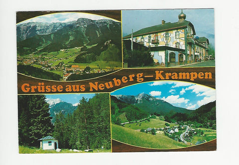 AK Grüsse aus Neuberg - Krampen. (1993)