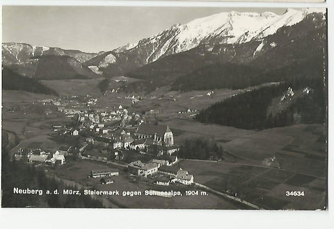 AK Neuberg a. d. Mürz gegen Schneealpe. (1941)