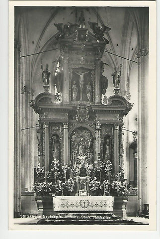AK Stiftskirche Neuberg a. d. Mürz. Hochaltar.