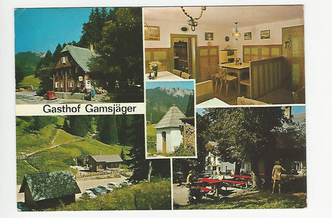 AK Gasthof Johann Gamsjäger. Mürzsteg-Niederalpl.
