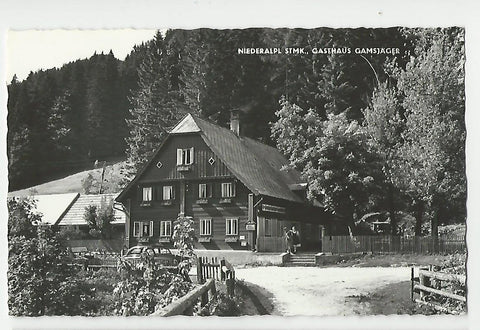 AK Niederalpl. Gasthaus Gamsjäger.