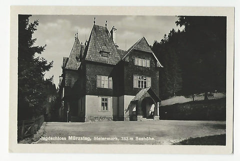 AK Jagdschloss Mürzsteg. (1941)