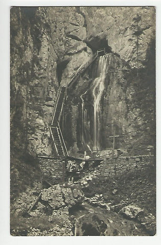 AK Mürzsteg. Wasserfall b. Todten Weib. (1921)
