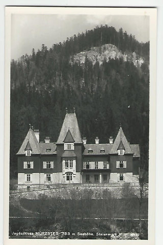 AK Jagdschloss Mürzsteg.