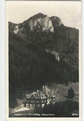 AK Jagdschloss Mürzsteg. (1940)