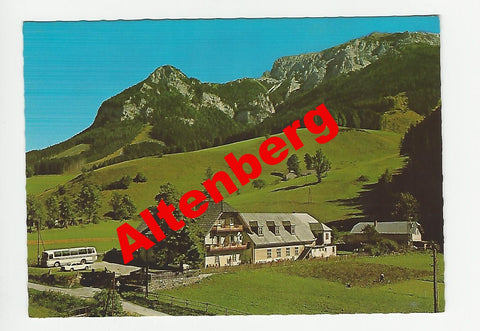 AK Altenberg/Rax. Gasthof Alpenland. Fam. Ulm.