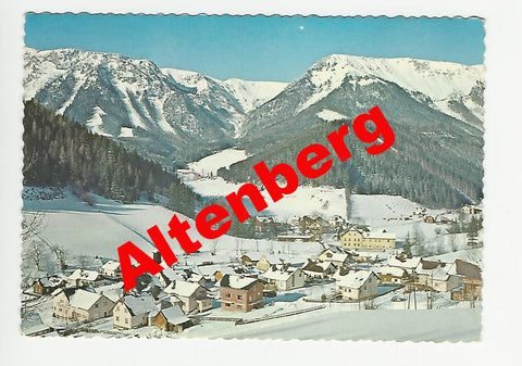 AK Altenberg gegen Schneealpe.