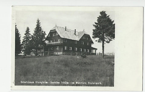 AK Schutzhaus Stanglalm im Mürztale.