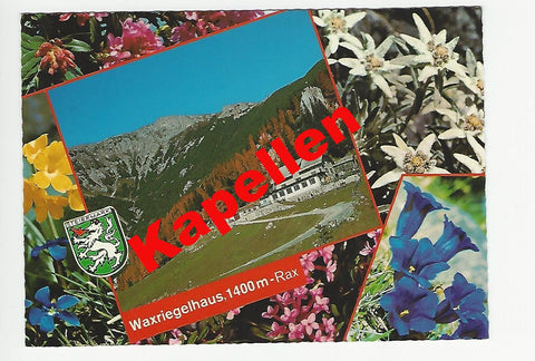 AK Waxriegelhaus - Rax. Kapellen.
