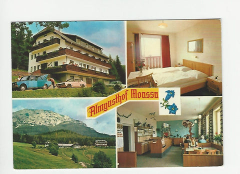 Werbe-AK Kapellen an der Mürz. Almgasthof Moassa. Stojen 16.