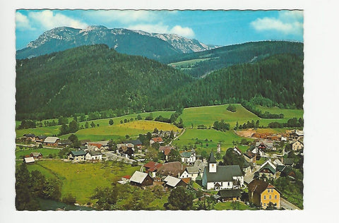 AK Kapellen an der Mürz mit Schneealpe.