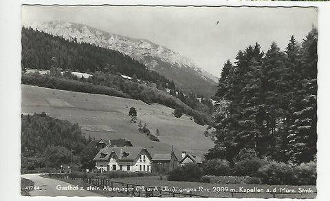 AK Kapellen an der Mürz. Gasthof z. steir. Alpenjäger (M. u. A. Ulm) (1967)