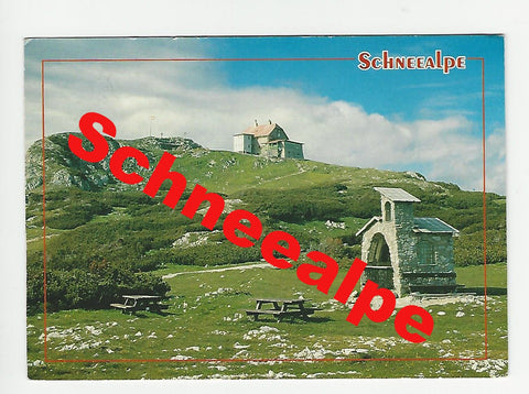AK Schneealpe. Schneealpenhaus. Schneealmkircherl.