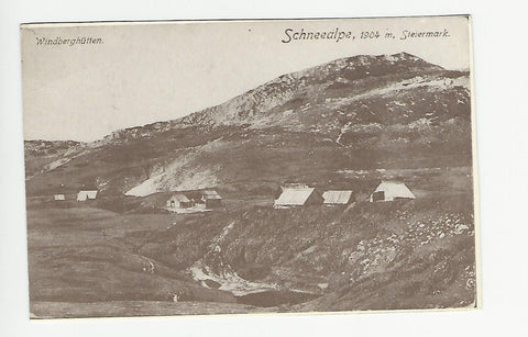 AK Schneealm, Windberghütten um 1909. Neuberg/Mürz. (Reprint)