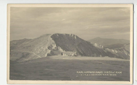 AK Karl Ludwig Haus. Rax.