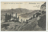 AK Blick von der Farfel zur Hohen Veitsch. Schneealpe. (1927)