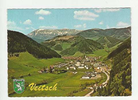 AK Veitsch mit Niederaigen gegen Hohe Veitsch.