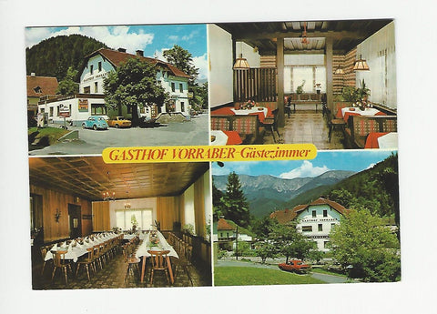 AK Groß-Veitsch 154. Gasthof J. u. A. Vorraber.