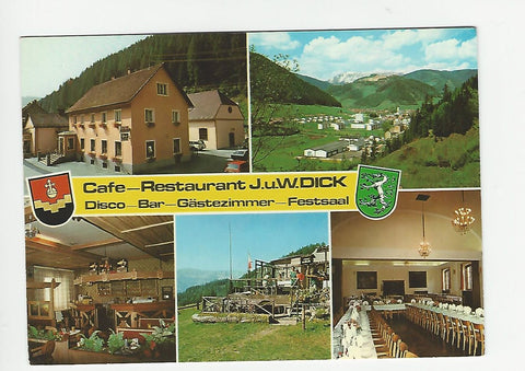 AK Groß-Veitsch 149. Cafe-Restaurant J. u. W. Dick.