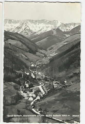 AK AK Groß-Veitsch gegen Hohe Veitsch. (1960)