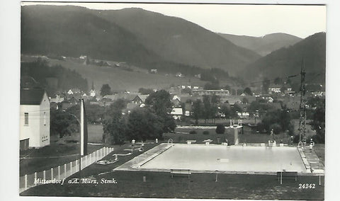 AK Mitterdorf a. d. Mürz. Freibad.