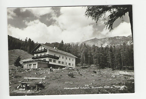 AK Brunnalm. Alpengasthof Scheickl. Groß Veitsch.