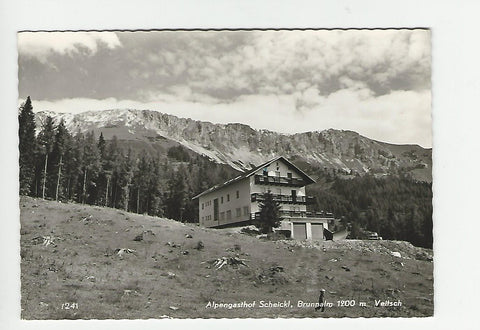 AK Brunnalm. Alpengasthof Scheickl. Groß Veitsch.