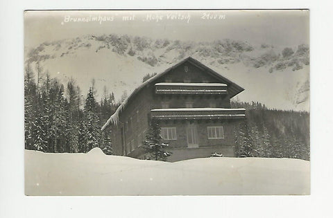 AK Brunnalmhaus mit Hohe Veitsch. (=Alpengasthof Scheickl. Groß Veitsch)