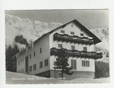 AK Brunnalm. Alpengasthof Scheickl. Groß Veitsch.
