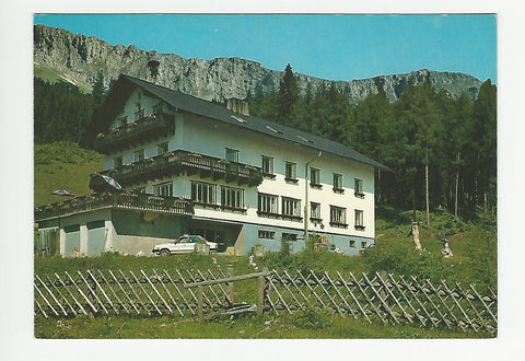AK Brunnalm. Alpengasthof Scheikl gegen Hohe Veitsch. Groß Veitsch.