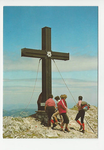 AK Gipfelkreuz auf der Hohen Veitsch.