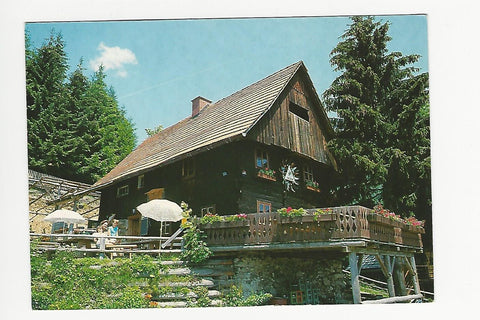 AK Parschlug. Jausenstation Tulzeralm. Fam. K. u. G. Reitbauer.
