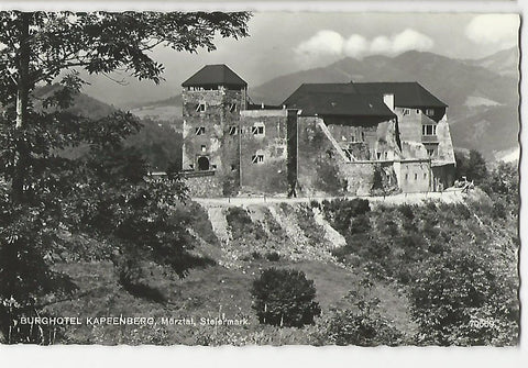 AK Burghotel Kapfenberg, Mürztal. (1961)