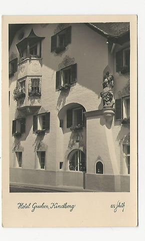 AK Kindberg. Hotel Gruber.