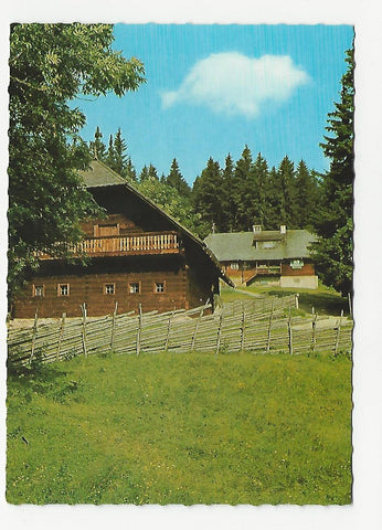 AK Peter Roseggers Geburtshaus am Alpl bei Krieglach.