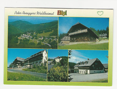 AK Peter Roseggers Waldheimat. Alpl.