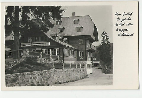 AK Alpen Gasthof Bruggraber Am Alpl Roseggers Waldheimat.