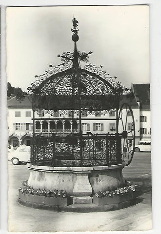 Muster-AK Bruck a.d. Mur. Schmiedeeiserner Brunnen. (Kellner-Verlag)