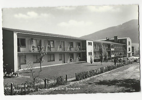 AK Bruck an der Mur. Bezirks-Altersheim.
