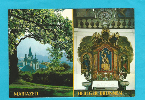 AK Mariazell. Heiliger Brunnen.