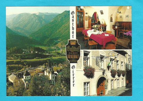 AK Mariazell. Gasthof zum Alten Brauhaus. Familie Girrer. Wienerstraße 5.