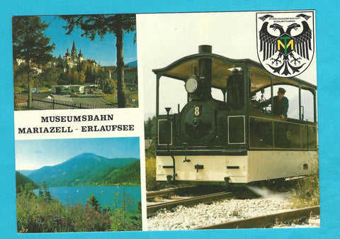 AK Museumsbahn Mariazell - Erlaufsee.