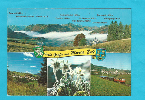 AK Viele Grüße aus Maria Zell.