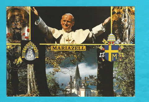 AK Mariazell. Papst Johannes Paul II.
